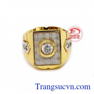 Mặt nhẫn được thiết kế độc đáo