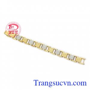Lắc tay sản xuất từ vàng 10k Hàn Quốc