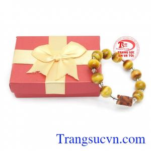 Chuỗi đá mắt hổ công giáo là một trong những trang sức phong thủy mang ý nghĩa cầu may mắn tình duyên, giao tiếp, mang lại bình an sự may mắn Các hạt đá mắt hổ được đan xen hạt to hạt nhỏ
