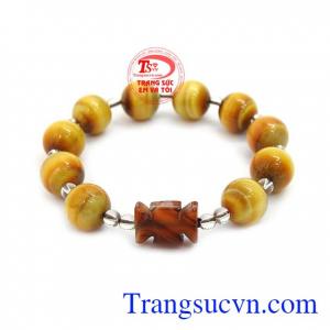 Chuỗi đá mắt hổ công giáo là sản phẩm đá mắt hổ thiên nhiên. Chuỗi Mân Côi là trang sức may mắn dành cho người công giáo
