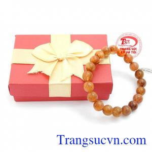 Sản phẩm mang ý nghĩa phong thủy tốt cho người mệnh thổ và mệnh kim, mang lại nhiều may mắn, sức khỏe cho người đeo