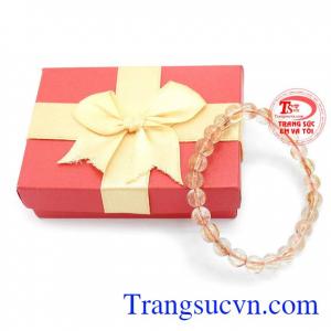 Chuỗi vòng tay thạch anh tóc đẹp là sản phẩm thạch anh đẹp, trong suốt, các tinh thể thạch anh đẹp, lấp lánh