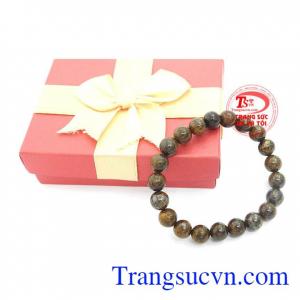 Chuỗi vòng tay gỗ hóa thạch may mắn là sản phẩm gỗ hóa thạch thiên nhiên, sản phẩm đẹp