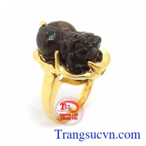 Nhẫn Tỳ Hưu Chiêu Tài Lộc may mắn