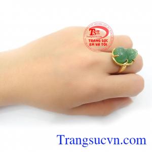 Nhẫn Tỳ hưu đẹp, sang trọng