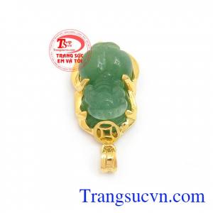 Mặt Tỳ Hưu Ngậm Tiền Tài Lộc may mắn, an yên