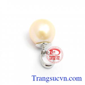 Mặt dây chuyền ngọc trai vàng 14k