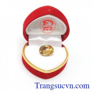 Thạch anh vàng thiên nhiên