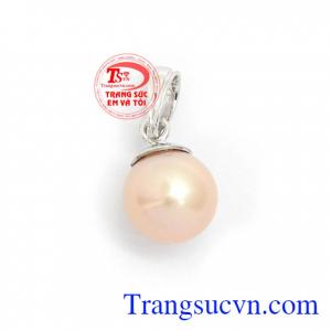 Mặt Dây Ngọc Trai Dịu Dàng kiểu dáng trẻ trung, chất lượng ngọc đảm bảo, phù hợp nhiều loại dây chuyền và phong cách khác nhau