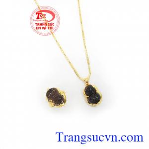 Bộ trang sức vàng 10k tinh tế