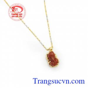 Bộ Dây Chuyền Tỳ Hưu May Mắn