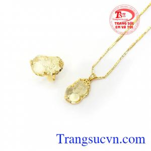 Bộ Trang Sức Tỳ Hưu Phú Quý tài lộc
