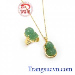 Bộ trang sức Tỳ hưu đá quý