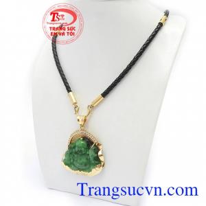 Bộ Dây Phật Di Lặc Hoan Hỉ hợp phong cách phái mạnh, Phật Di Lặc là biểu tượng của hạnh phúc tuyệt đối, mang lại may mắn, hạnh phúc, lạc quan và vui vẻ