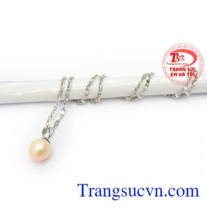 Bộ Dây Chuyền Nữ Trang Nhã kiểu dáng độc đáo, sang trọng, quý phái, phù hợp xu hướng thời trang phái đẹp
