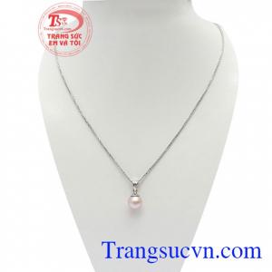 Bộ Dây Chuyền Ngọc Trai Xinh Xắn, thời trang