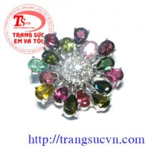 Mặt dây tourmaline
