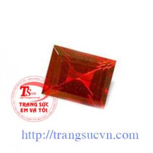 Mặt nhẫn nam garnet