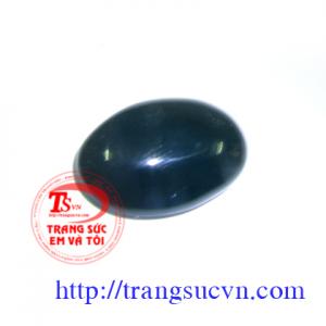 Mặt đá Mặt Hổ đen Oval