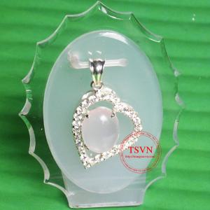 Mặt dây gắn đá thạch anh