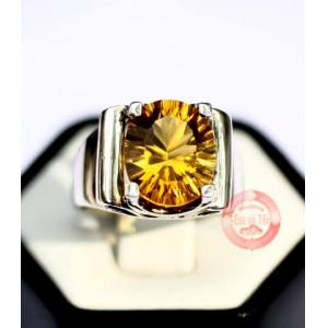 Nhẫn nam đá quý gắn bạc