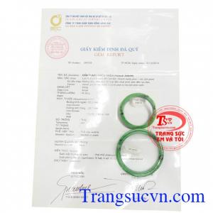 Vòng Phỉ thúy kiểm định SJC