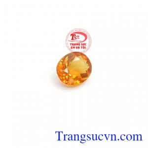 Thạch anh vàng Facet thiên nhiên