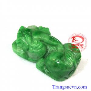 Tỳ hưu jadeite mặt ngọc