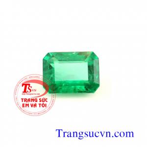 Emerald chữ nhật có kiểm định