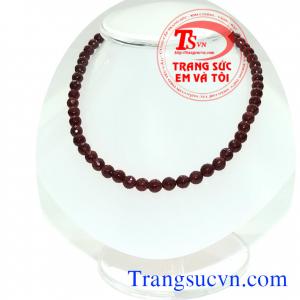 Chuỗi vòng Garnet thiên nhiên