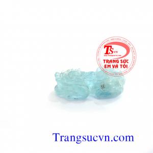 Tỳ hưu aquamarine tài lộc