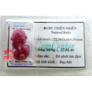 Tỳ hưu ruby tự nhiên