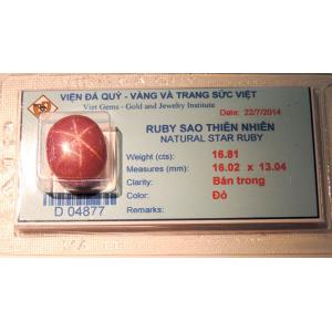 Ruby sao lục yên việt nam