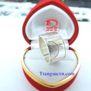 Nhẫn ngón chân bac