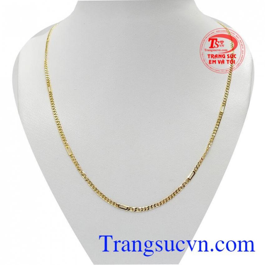 Dây chuyền nữ đẹp vàng 10k