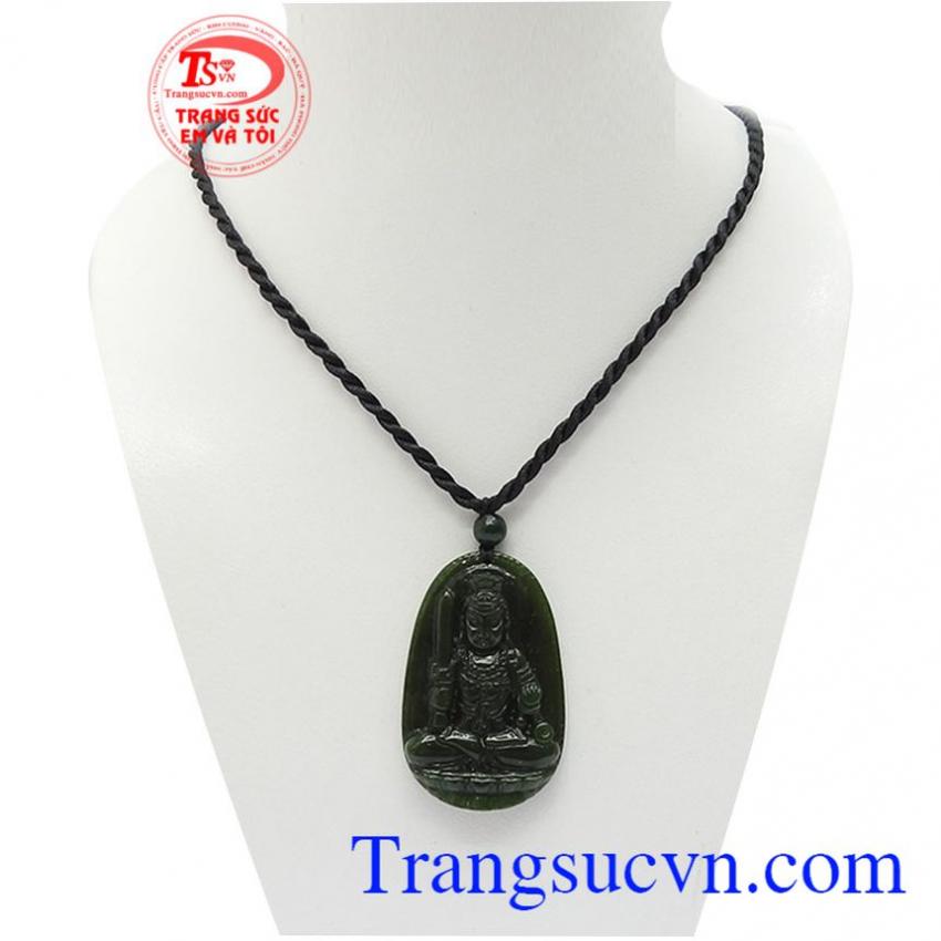 Phật bản mệnh ngọc nephrite tuổi dậu