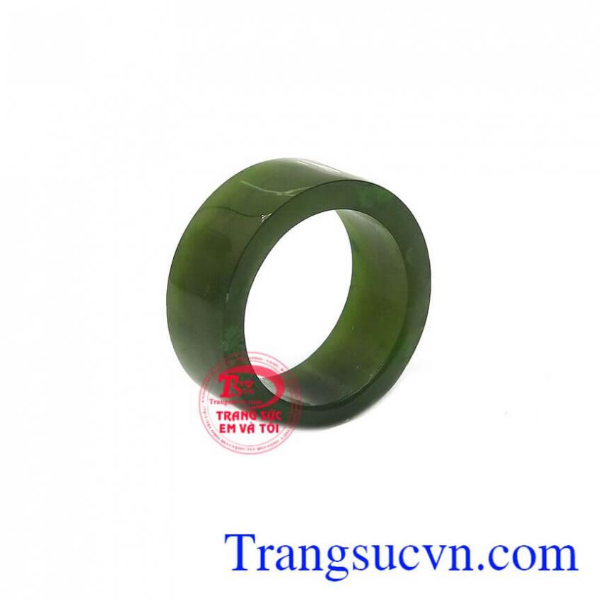 Nhẫn cẩm thạch bản vuông size lớn