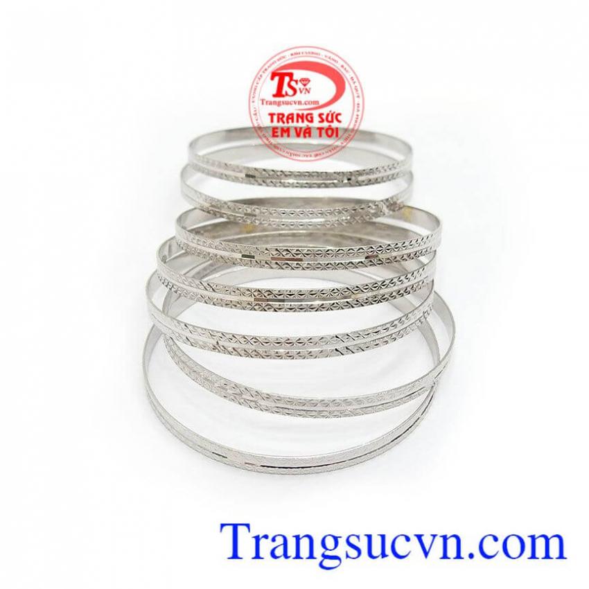 Vòng Tuần Ý 18K May Mắn