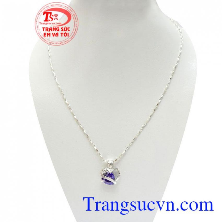 Bộ Dây Chuyền Bạc Nữ Tinh Tế