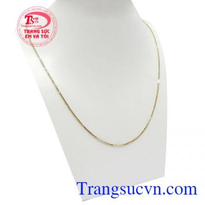 Dây chuyền vàng tặng người yêu dấu