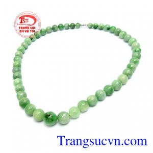  Chuỗi vòng cổ ngọc cẩm thạch sang trọng có giấy kiểm định, giao hàng nhanh trên toàn quốc