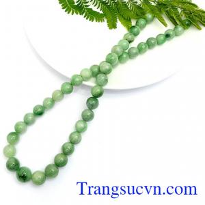 Chuỗi vòng cổ ngọc cẩm thạch sang trọng là sản phẩm ngọc cẩm thạch thiên nhiên