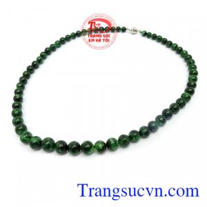 Chuỗi cổ ngọc cẩm thạch bình an là sản phẩm vòng ngọc cẩm thạch đẹp, ngọc cẩm thạch thiên nhiên