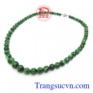 Chuỗi cổ ngọc cẩm thạch thiên nhiên