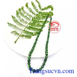 Chuỗi ngọc cẩm thạch may mắn là sản phẩm ngọc cẩm thạch thiên nhiên mang đến nhiều may mắn, sức khỏe cho người đeo