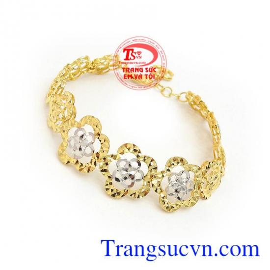 Lắc Tay Vàng 10k Độc Đáo, thời trang