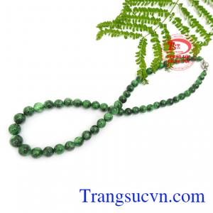 Chuỗi cổ ngọc cẩm thạch tài lộc là sản phẩm ngọc cẩm thạch cao cấp, sản phẩm đẹp sang trọng
