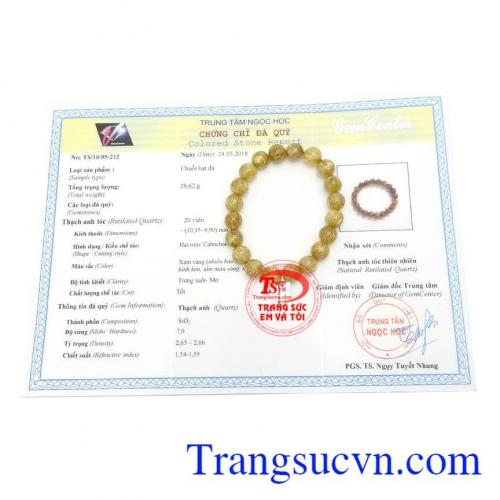 Sản phẩm có giấy kiểm định đá quý