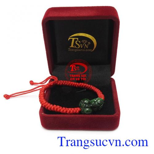 Dây tết tì hưu ngọc cẩm thạch may mắn