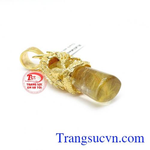 Đá thạch anh tóc thiên nhiên có nhiều tác dụng với sức khỏe và hợp mệnh